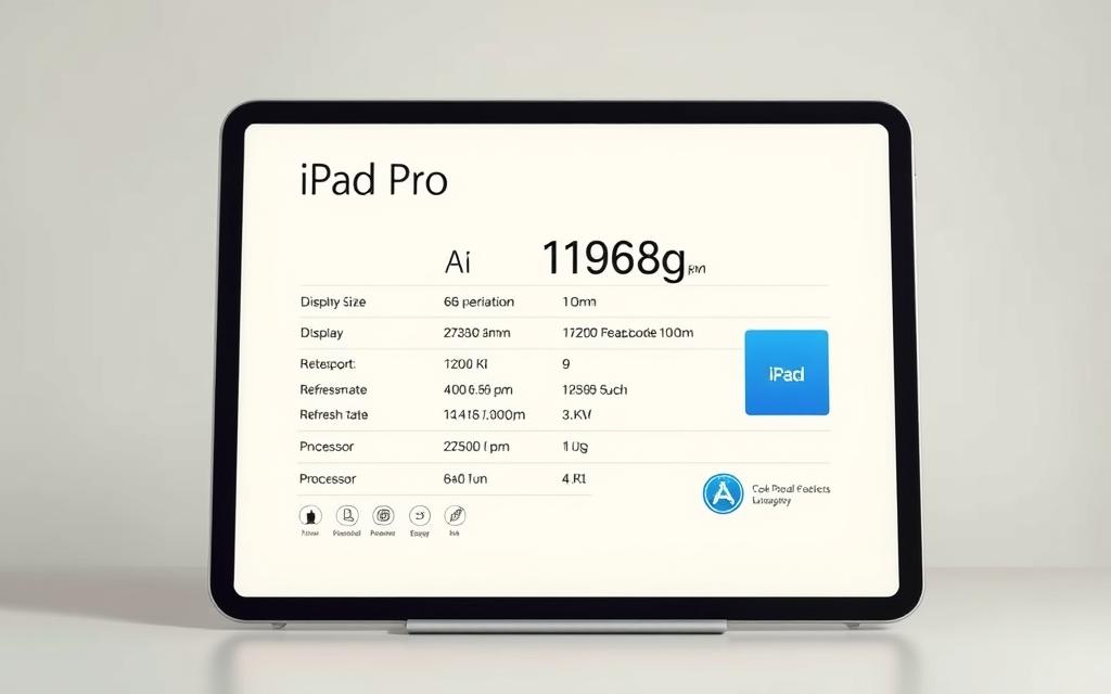 iPad Pro technical specifications display